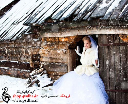 باغ عروسی در زمستان