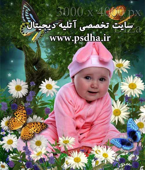 دانلود پی اس دی عکس کودک