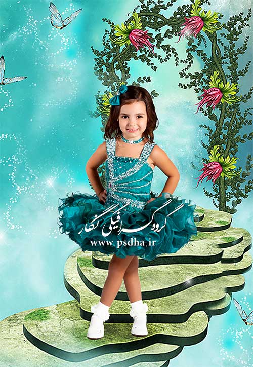 دانلود رایگان فون مونتاژ عکس کودک