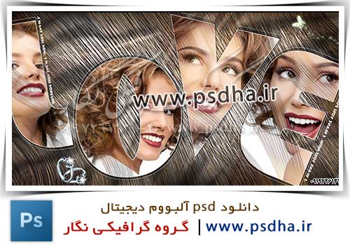 دانلود psd البوم ایتالیایی رایگان