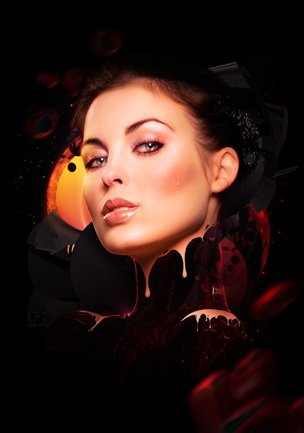 نمونه اثر طراحی هنرمندان با فتوشاپ