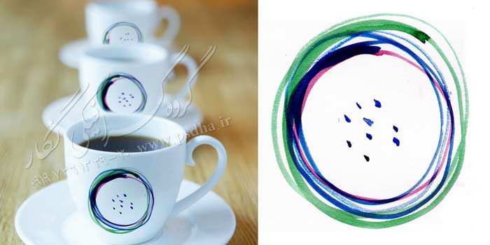 دانلود نقش و نگار لایه باز برای طراحی ظرف