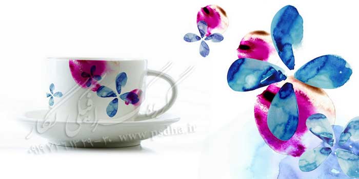 دانلود نقش و نگار لایه باز برای طراحی ظرف