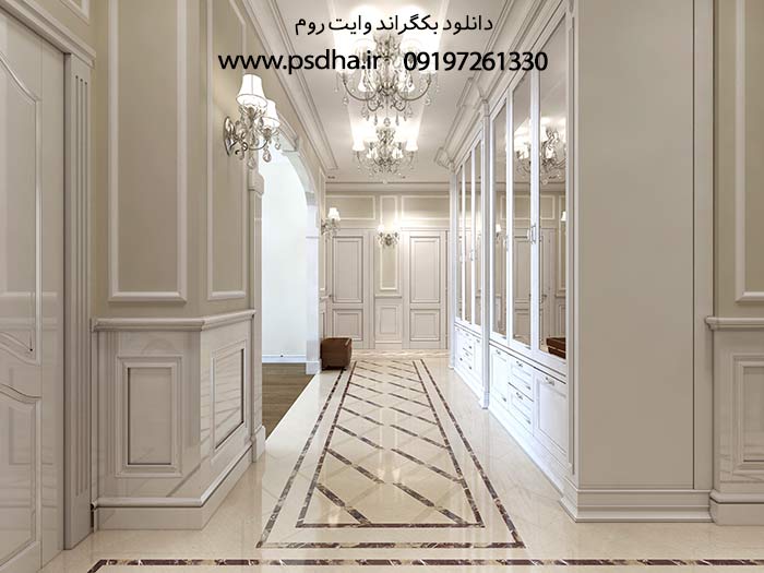 عکس دکور وایت روم عکاسی با کیفیت عالی
