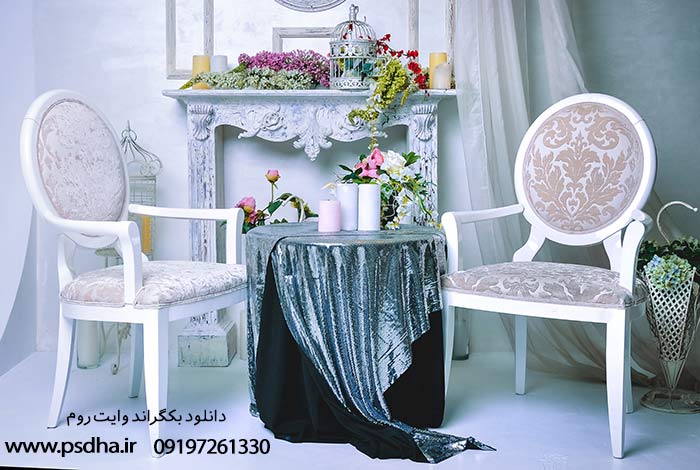 عکس دکور وایت روم عکاسی با کیفیت عالی