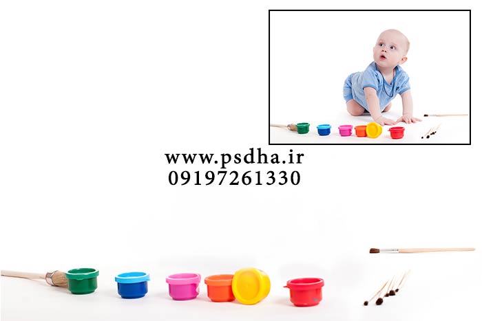 دانلود بکگراند دکور آتلیه نوزاد و کودک با کیفیت عالی 