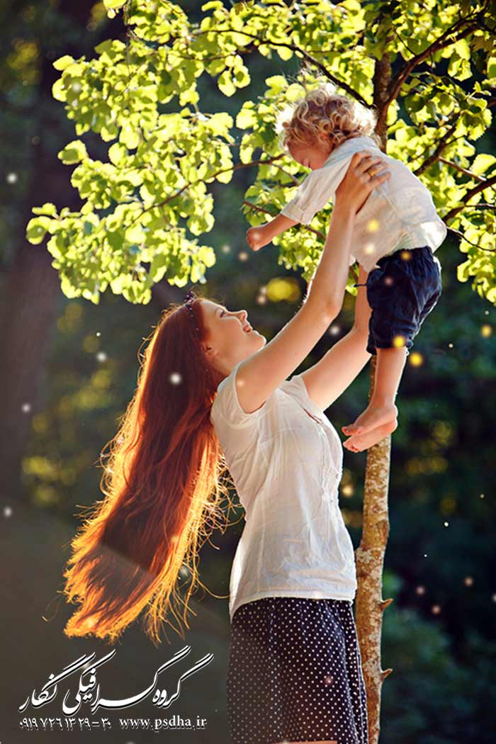 افکت های عکس به صورت psd لایه لایه