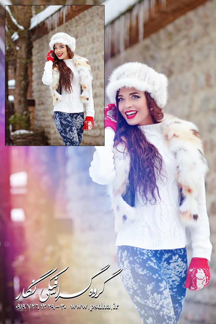 افکت های عکس به صورت psd لایه لایه