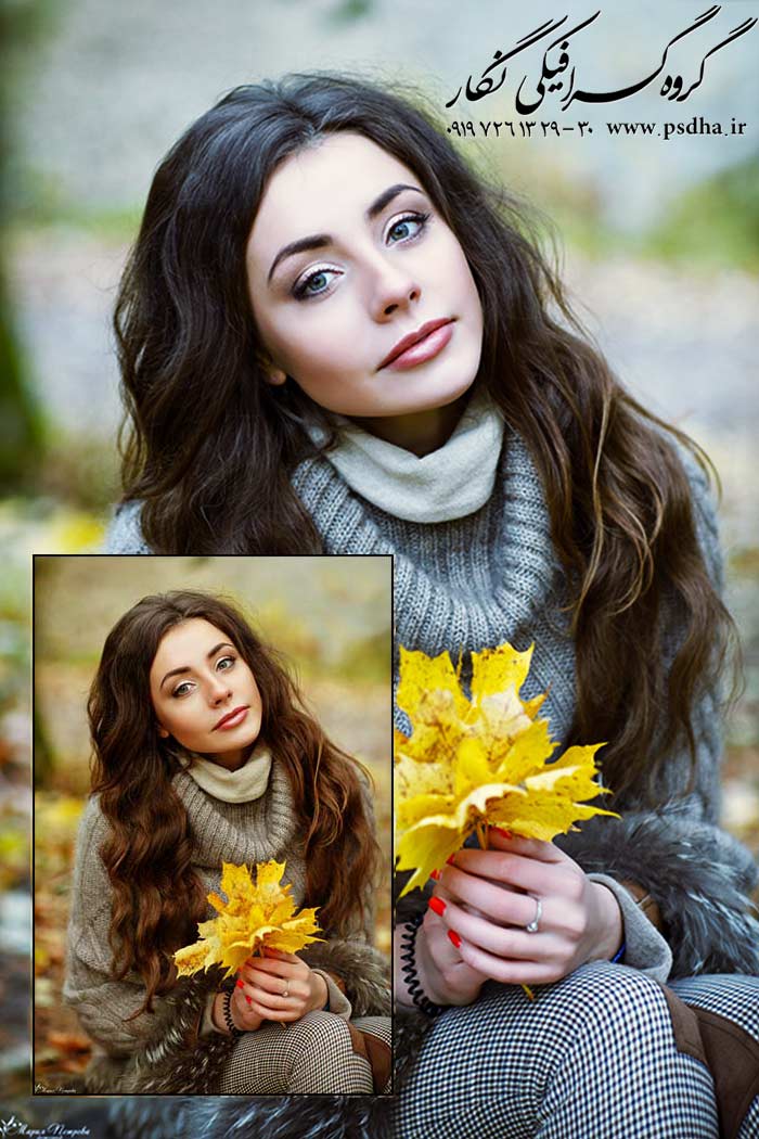 افکت های عکس به صورت psd لایه لایه