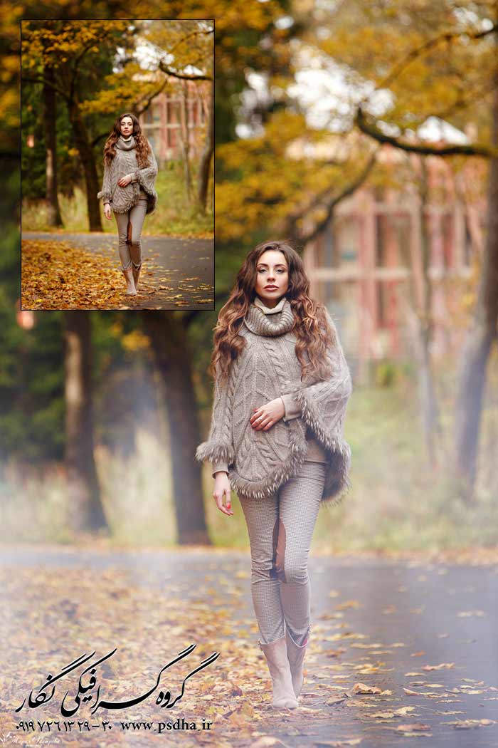 افکت های عکس به صورت psd لایه لایه