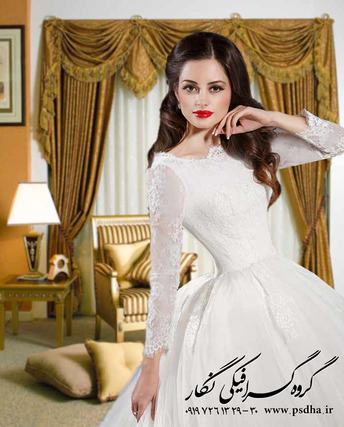 بک گراند عکس عروس داماد