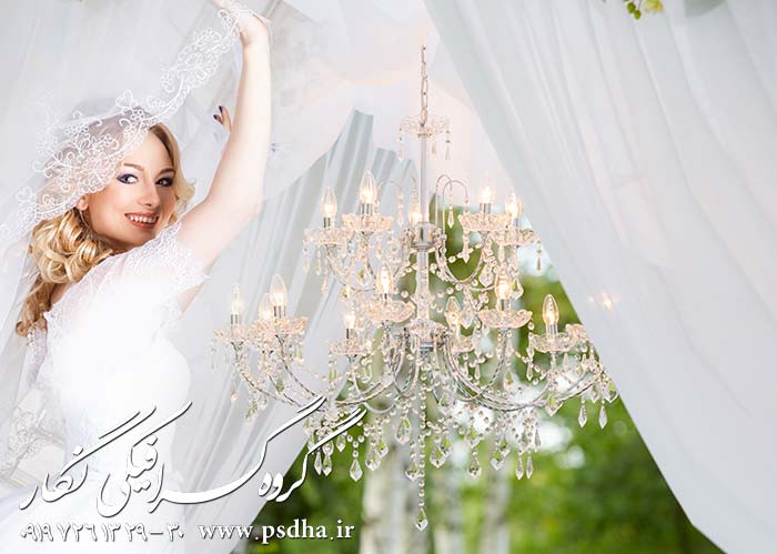 بک گراند عکس عروس داماد