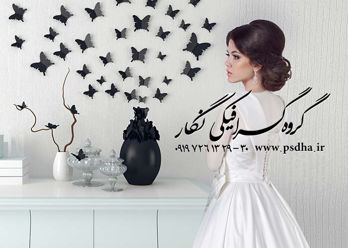 بک گراند عکس عروس داماد