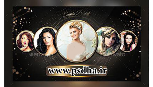دانلود فریم عکس عروسی psd کاملا لایه باز