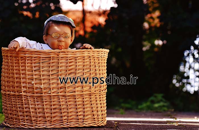 بک گراند دکور آتلیه با عروسک های مختلف