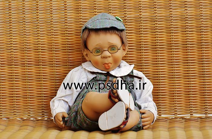 بک گراند دکور آتلیه با عروسک های مختلف