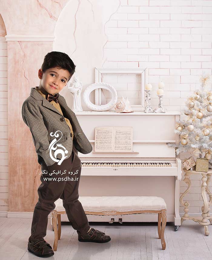 بک گراند آتلیه عکس کودک دکور آتلیه