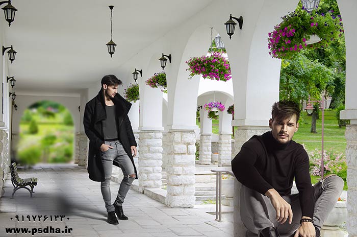 بک گراند باغ با کیفیت عالی برای طراحی