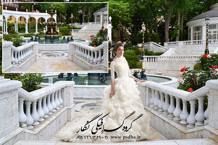دانلود بک گراند آتلیه عروس داماد