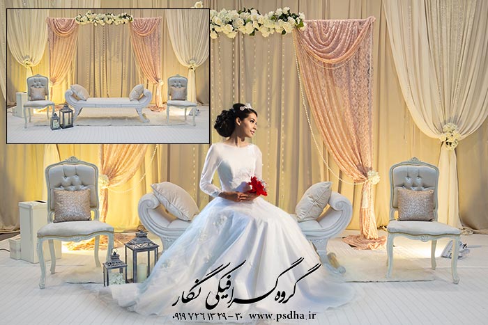 دانلود بک گراند آتلیه عروس داماد