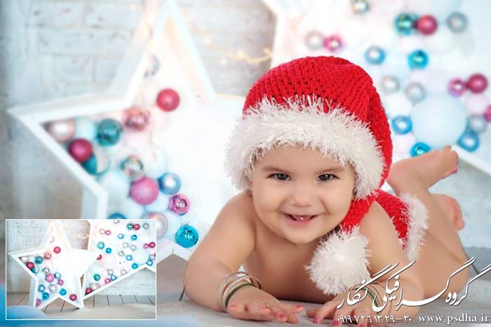 دانلود بک گراند دکور آتلیه نوزاد و کودک