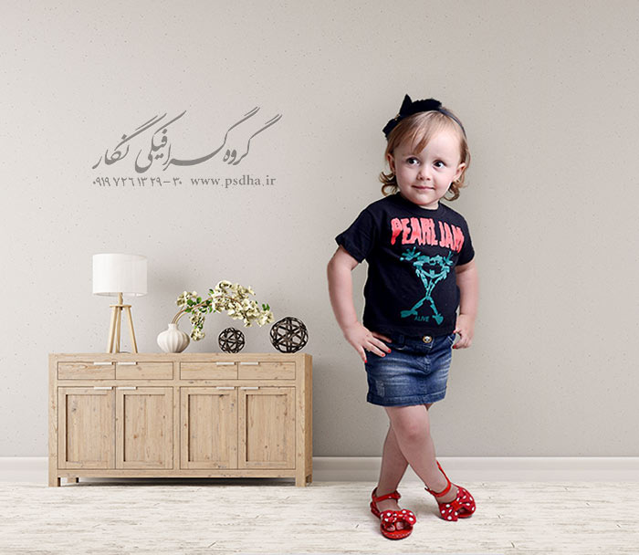 دانلود بک گراند دکور آتلیه نوزاد و کودک