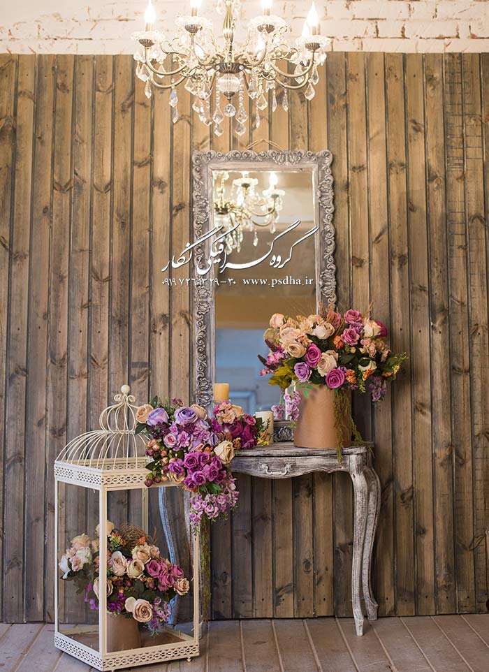 پس زمینه دکور آتلیه کودک و نوزاد