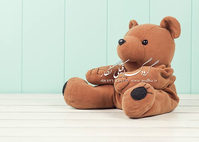 بک گراند با کیفیت عالی با خرس های عروسکی