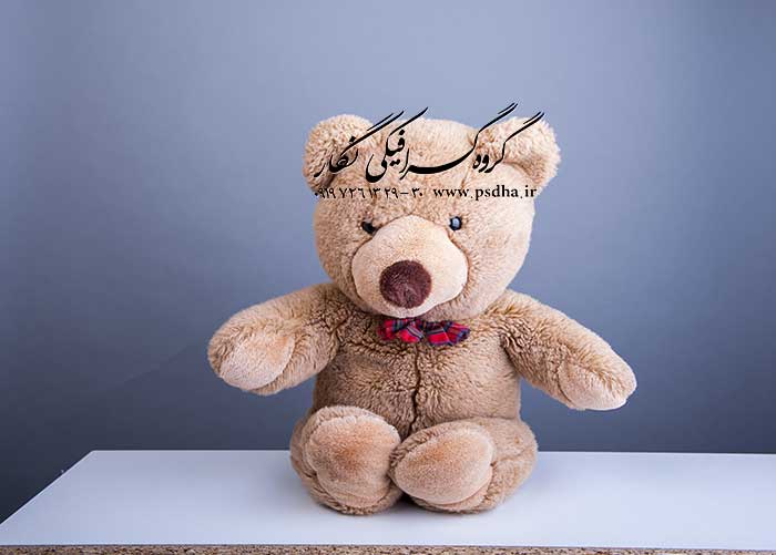 بک گراند با کیفیت عالی با خرس های عروسکی