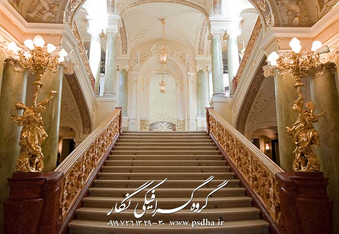 دانلود بک گراند وایت روم عمارت مجلل