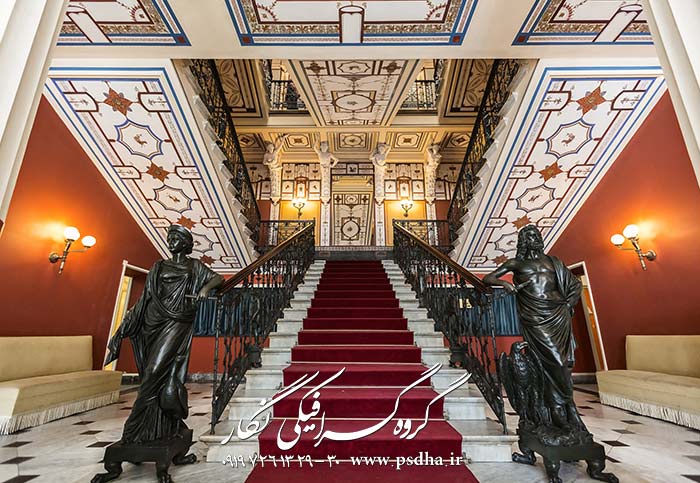 دانلود بک گراند وایت روم عمارت مجلل