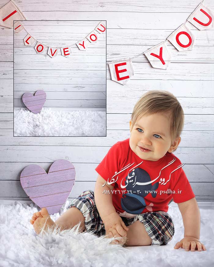 پس زمینه عکس آتلیه کودک و نوزاد