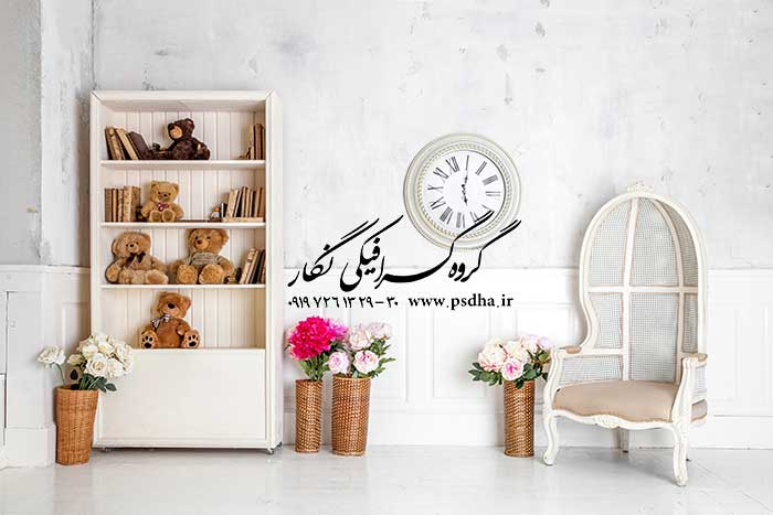 پس زمینه عکس آتلیه برای عکس کودک و نوزاد