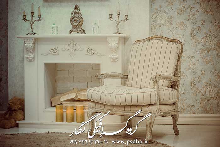 بک گراند عروس با نمای آتلیه و عمارت