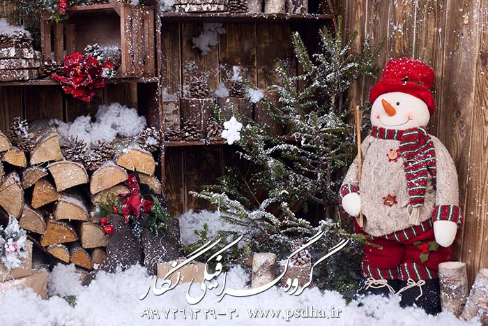 دانلود پس زمینه زمستانی و دکور آتلیه