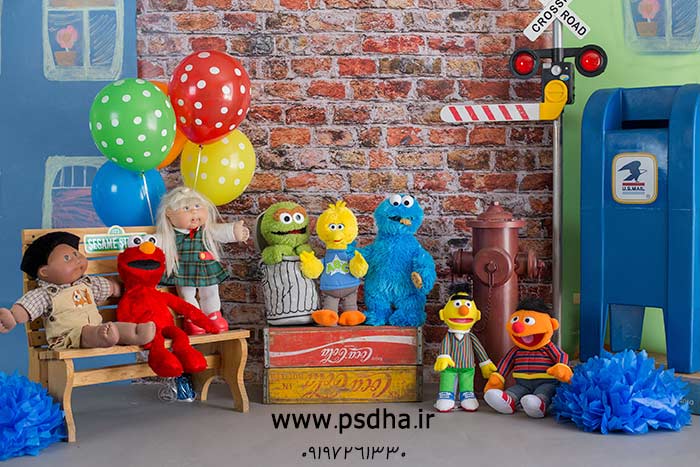 دانلود بک دراپ نوزاد و کودک با دکور