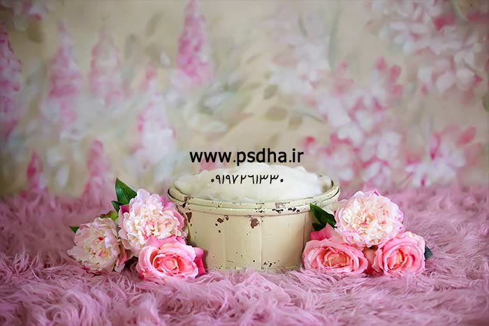 دانلود بک دراپ نوزاد و کودک با دکور
