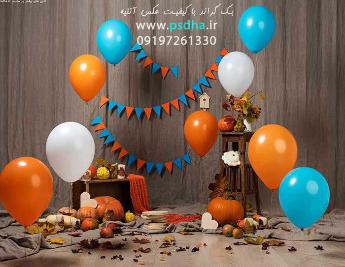 بک گراند جشن تولد با کیفیت عالی برای عکس