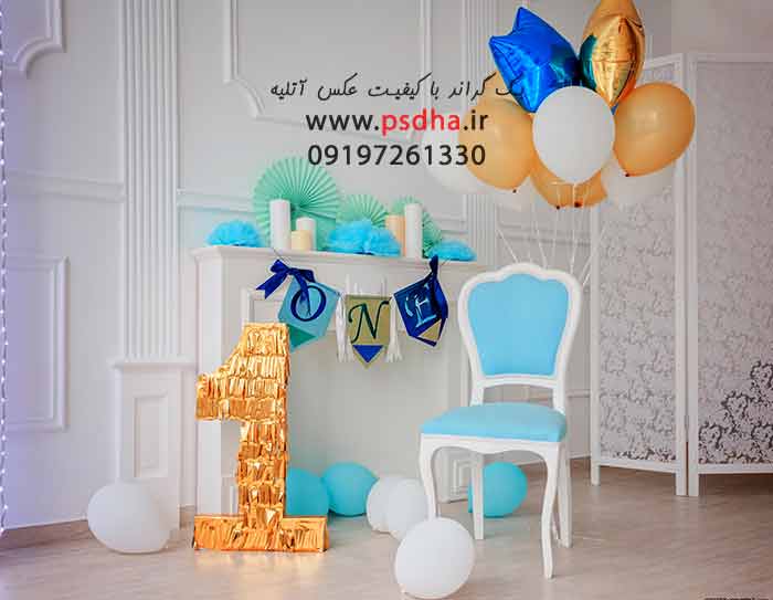 بک گراند جشن تولد با کیفیت عالی برای عکس