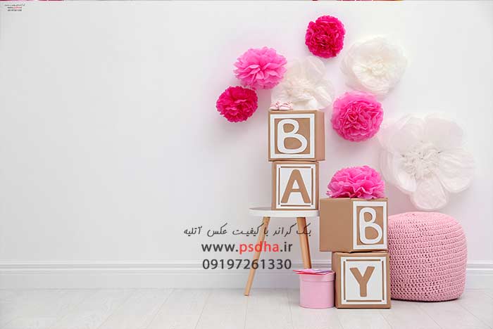 دانلود فون تولد با نمای دکور بادکنکی