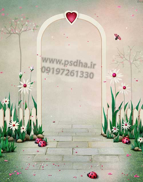 دانلود بک گراند کودکانه فانتزی