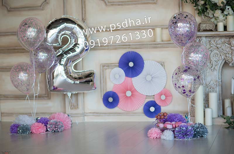 دانلود بک گراند تولد کودکانه