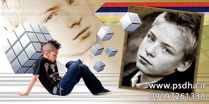 بکگراند لایه باز کودک