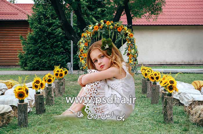 دانلود بک گراند باغ برای طراحی عکس کودک