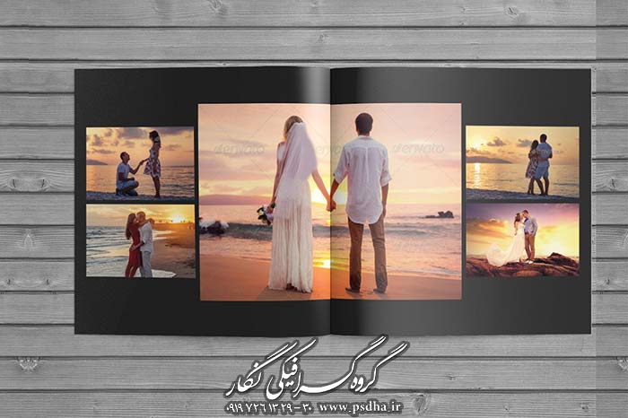 دانلود آلبوم برای چینش عکس عروس و داماد