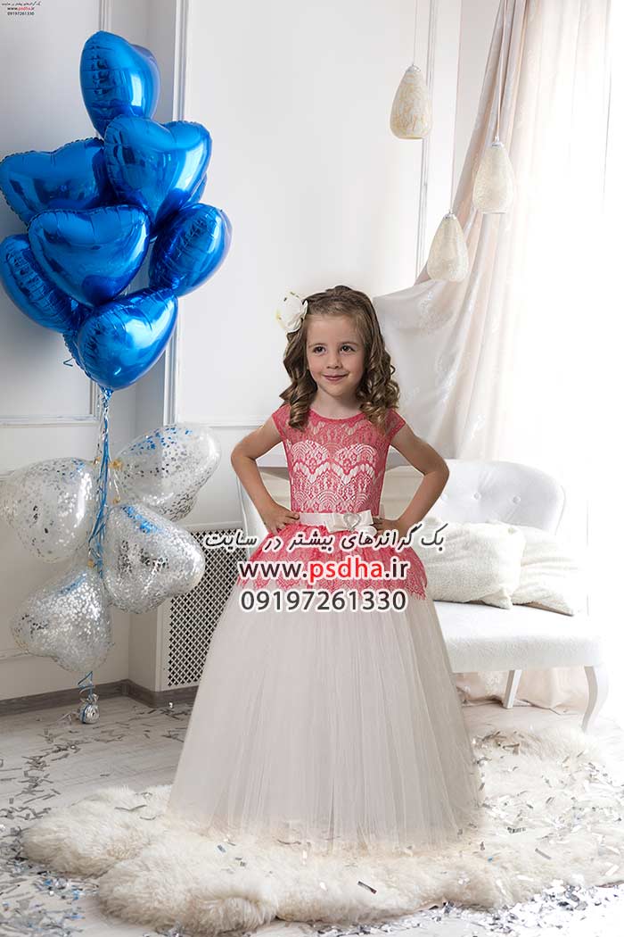 بک گراند تولد برای طراحی عکس کودک