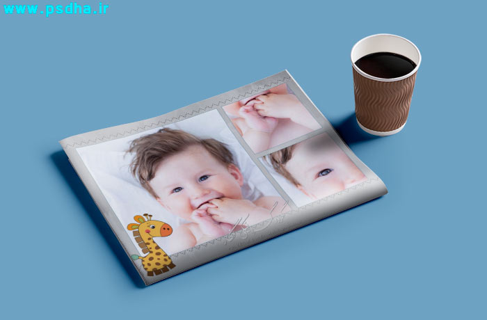 دانلود فون لایه باز کودک برای چینش عکس