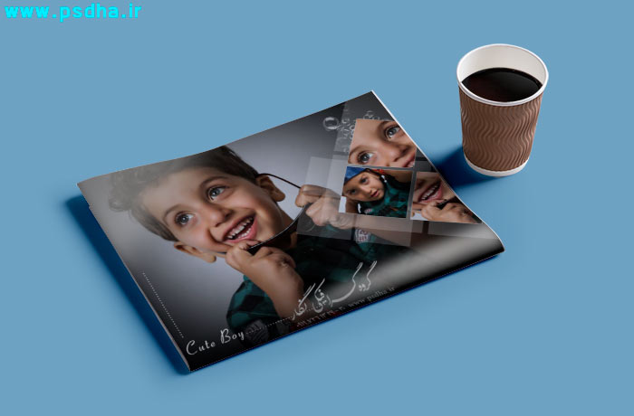 دانلود فون لایه باز کودک برای چینش عکس