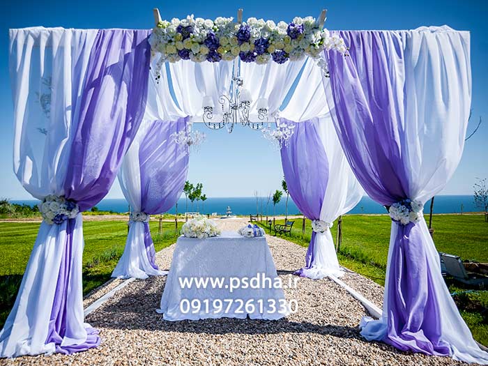 دانلود بک گراند باغ عروس و داماد