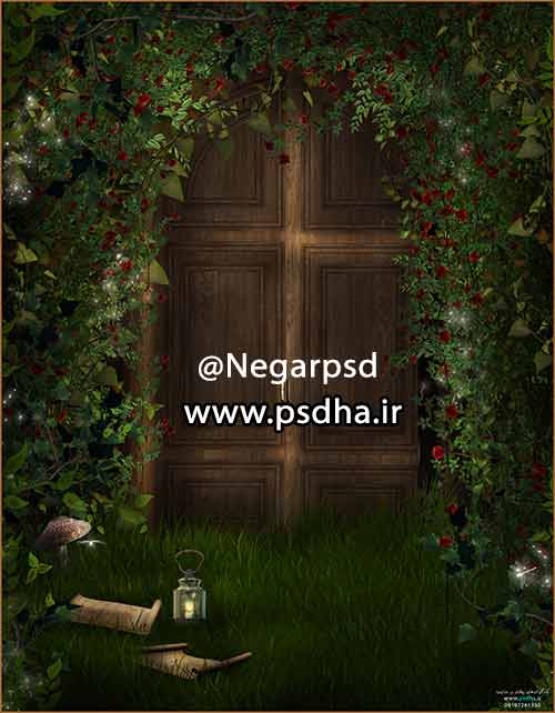 دانلود بک گراند کتابخانه برای طراحی